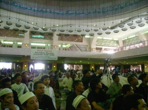 Suasana Peringatan Arbain 1430 H di Masjid At-Tin